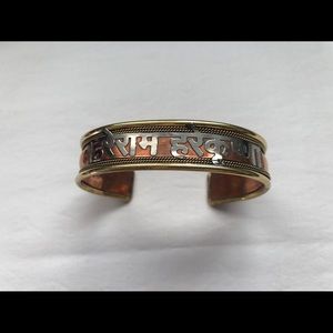 Hand made 8 metal men’s bracket.